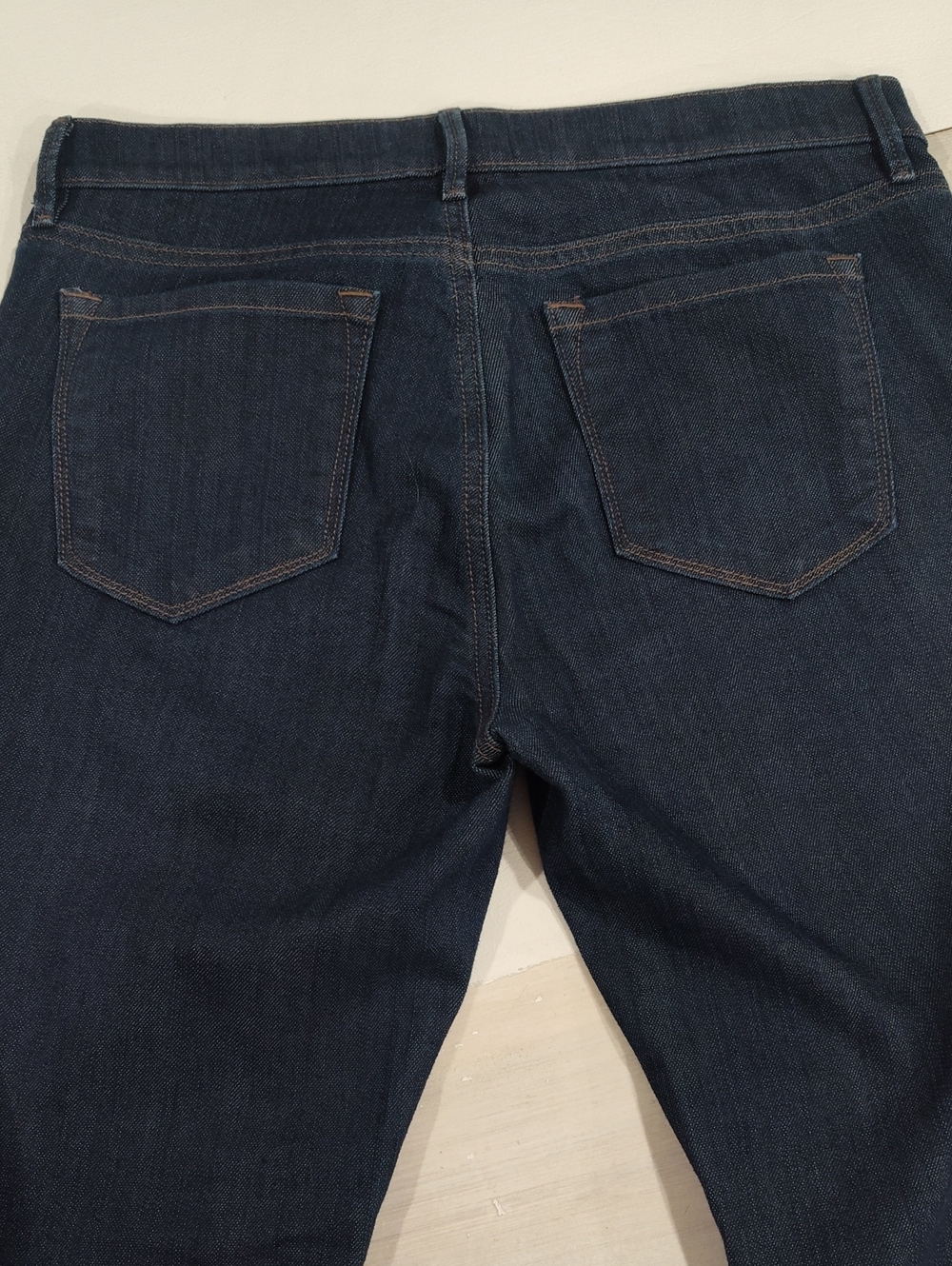 LOFT Modern Skinny Dark Indigo Jeans Size 8 - Picture 2 of 6
